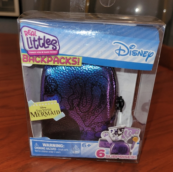 Toys 217 New Real Littles Backpack Little Mermaid Backpack Ursula